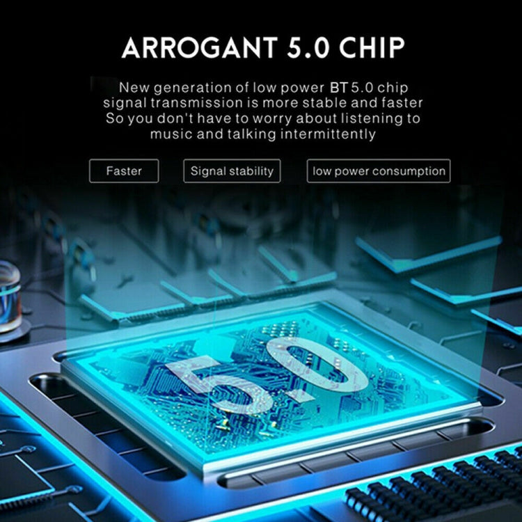 F680 藍牙5.0 快速閃充掛耳無線商務運動藍牙耳機