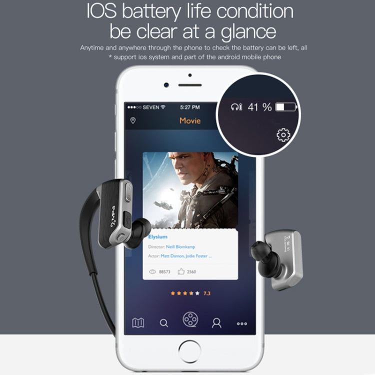 J2 藍牙4.2 無線雙耳後掛式運動藍牙耳機自帶內存