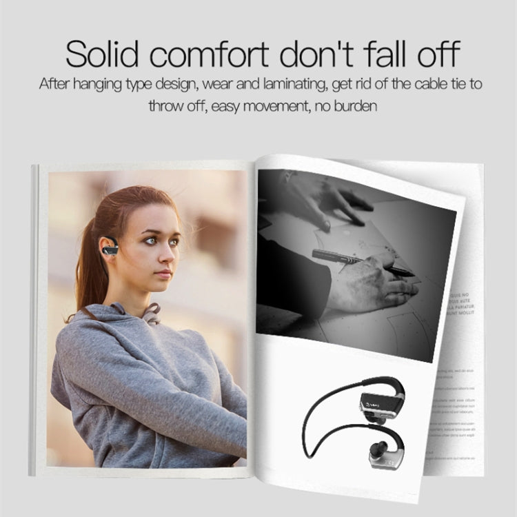 J2 藍牙4.2 無線雙耳後掛式運動藍牙耳機自帶內存