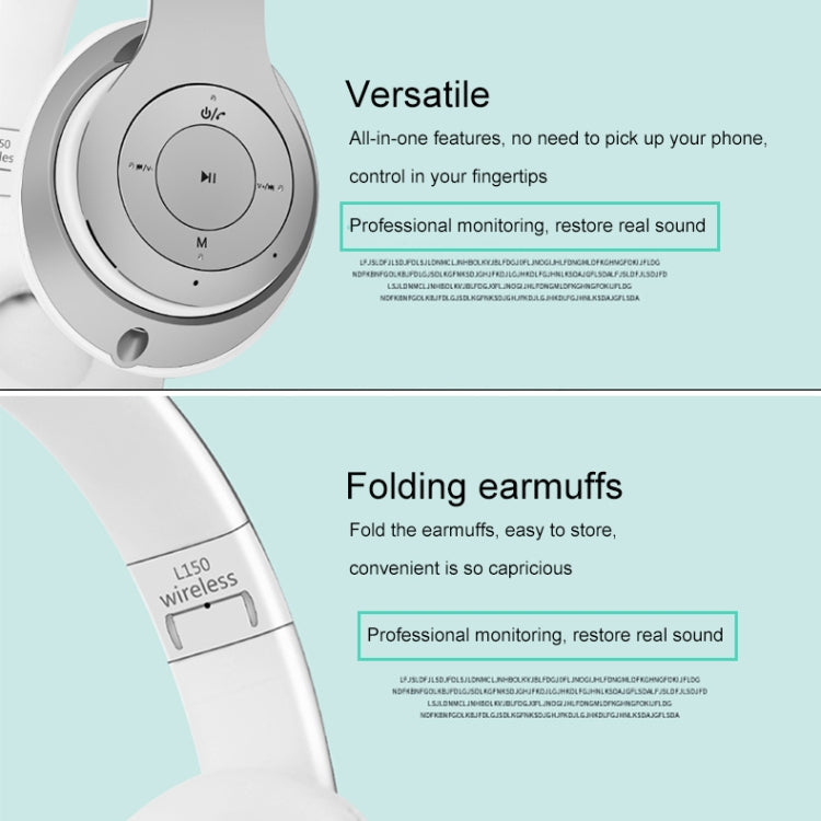 L150 頭戴式無線藍牙耳機 藍牙V5.0