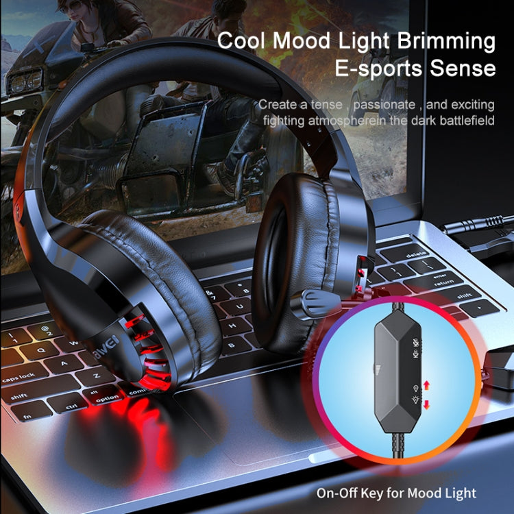 用維 ES-770i 頭戴式電競遊戲耳機帶麥克風