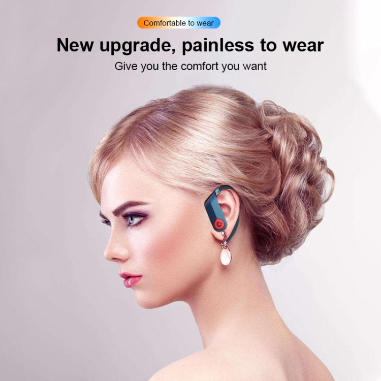 Q83 無線掛耳式運動藍牙耳機帶充電盒，支持三屏電量显示&充電寶