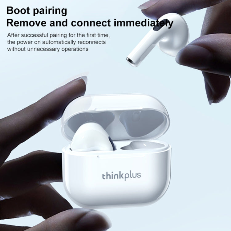 聯想 LivePods LP40 TWS IPX4防水藍牙耳機帶充電盒，支持觸控&高清通話&Siri&主從切換