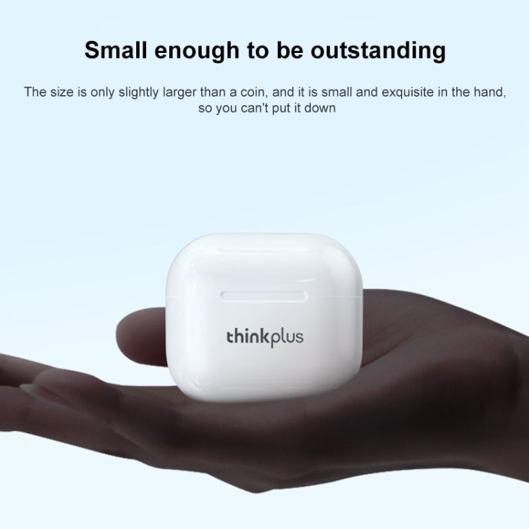 聯想 LivePods LP40 TWS IPX4防水藍牙耳機帶充電盒，支持觸控&高清通話&Siri&主從切換