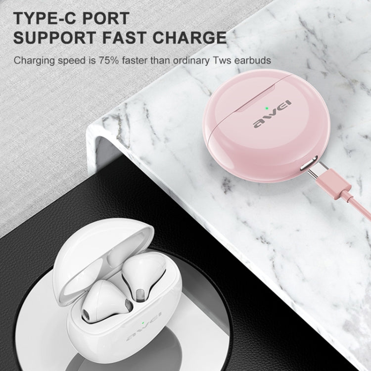 awei T17 真無線TWS藍牙5.0運動耳機 帶充電倉