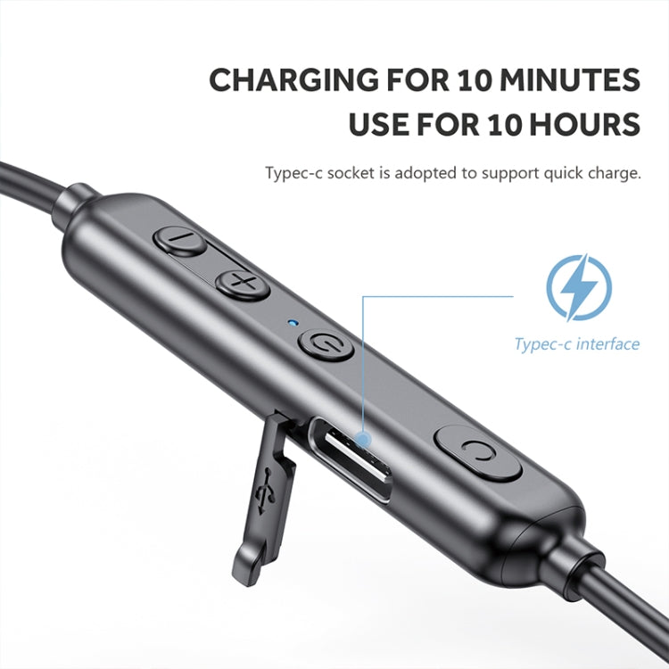 A10 藍牙5.0 掛脖式運動無線藍牙耳機