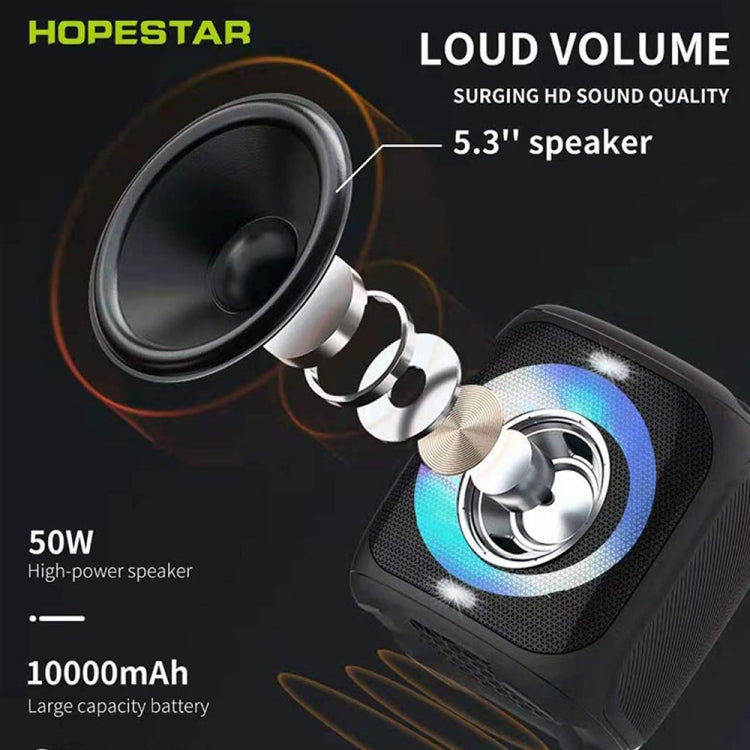 HOPESTAR Party100 藍牙5.0 便攜防水無線藍牙音箱揚聲器 帶手機充電功能