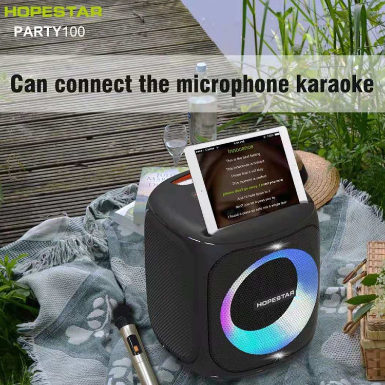 HOPESTAR Party100 藍牙5.0 便攜防水無線藍牙音箱揚聲器 帶手機充電功能