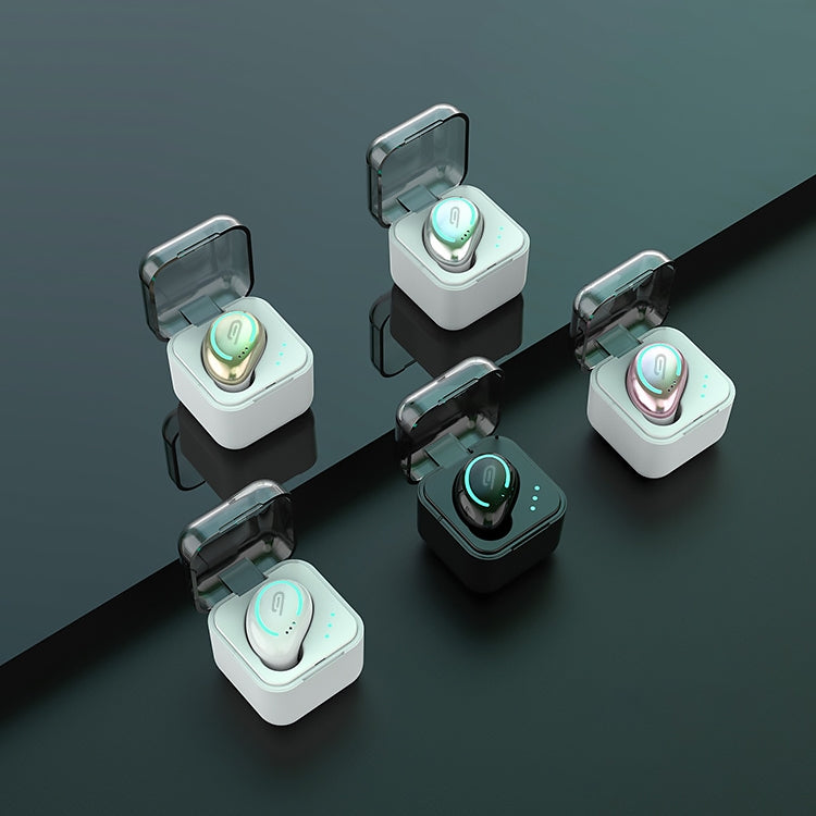 M-B8 藍牙5.0 迷你隱形入耳式立體聲無線藍牙耳機帶充電倉