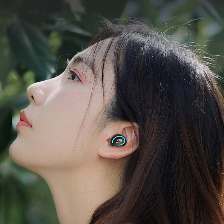 M-B8 藍牙5.0 迷你隱形入耳式立體聲無線藍牙耳機帶充電倉