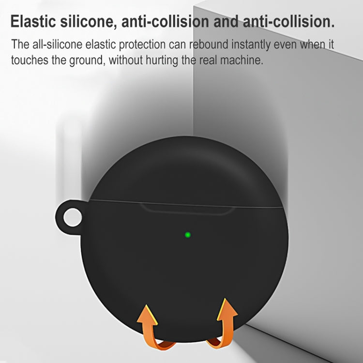 適用於 華為 Freebuds 4 全包防水硅膠耳機保護套帶掛鈎