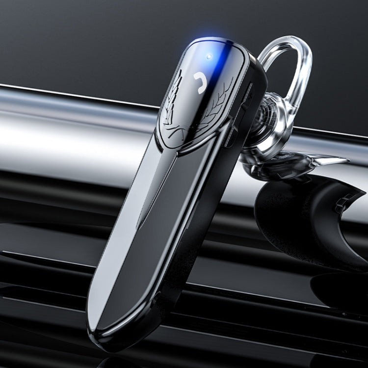 M81 CVC降噪單邊商務掛耳式藍牙耳機，支持Siri&一拖二