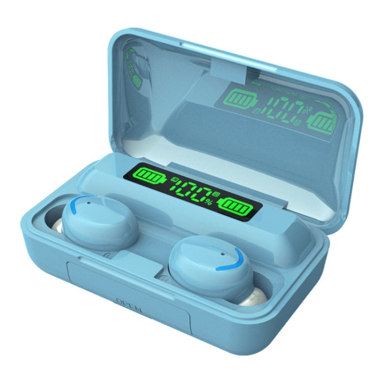 F9-5C 馬卡龍系列LED燈+數顯降噪藍牙耳機