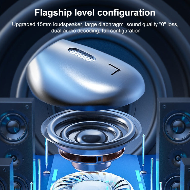 V9 鏡面無線藍牙耳機 帶充電艙