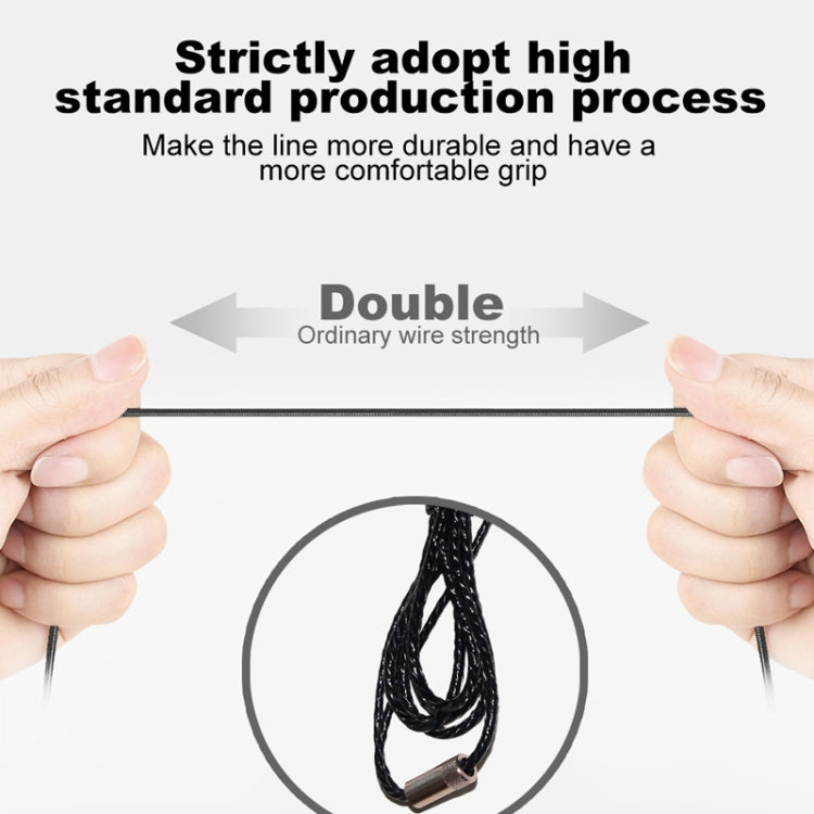 T33 3.5mm接口音樂通話摩托車頭盔有線耳機，線長：1.2m