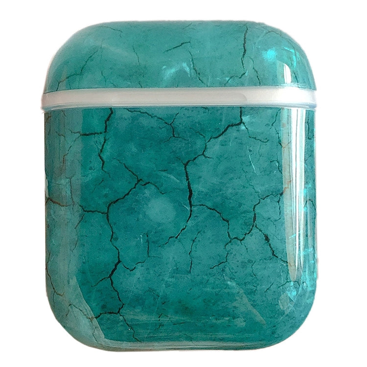 適用於蘋果 AirPods 1/2代 海苔紋TPU防摔耳機保護殼