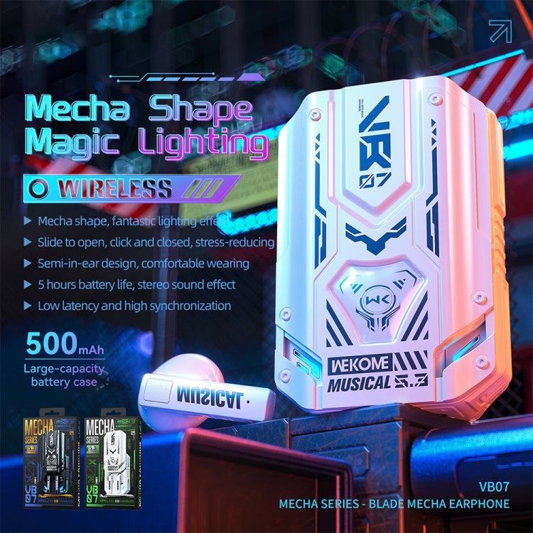 WEKOME VB07 機甲系列刀鋒無線藍牙耳機