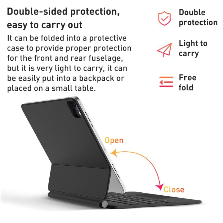 適用於iPad Air 2022 / 2020 T89 Magic 懸浮款藍牙鍵盤皮套