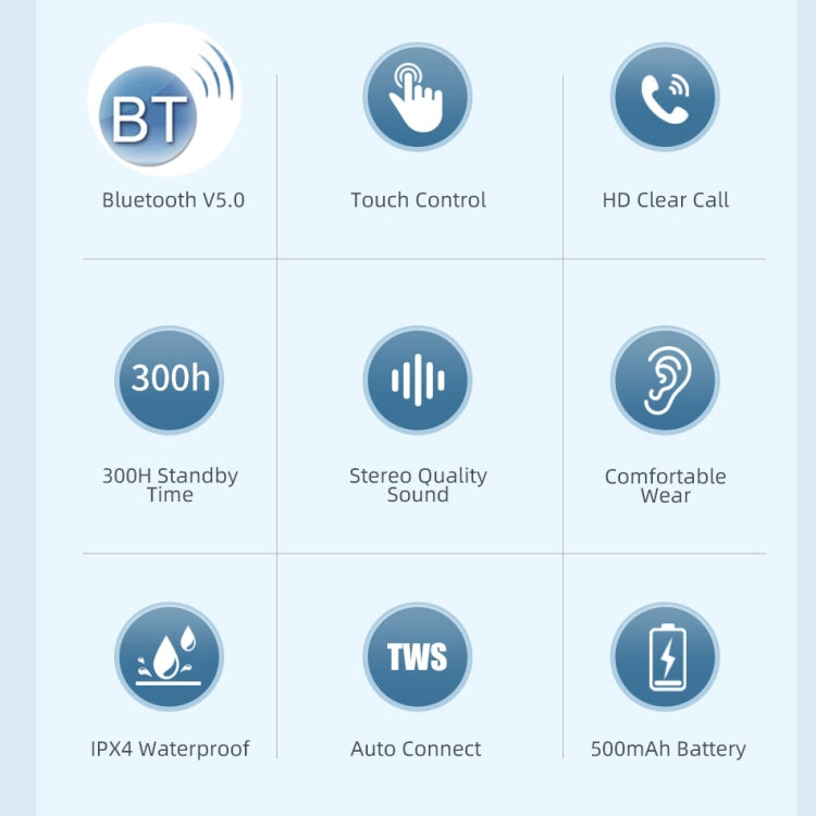 awei T28P 藍牙V5.0 TWS運動LED显示藍牙耳機 帶充電倉