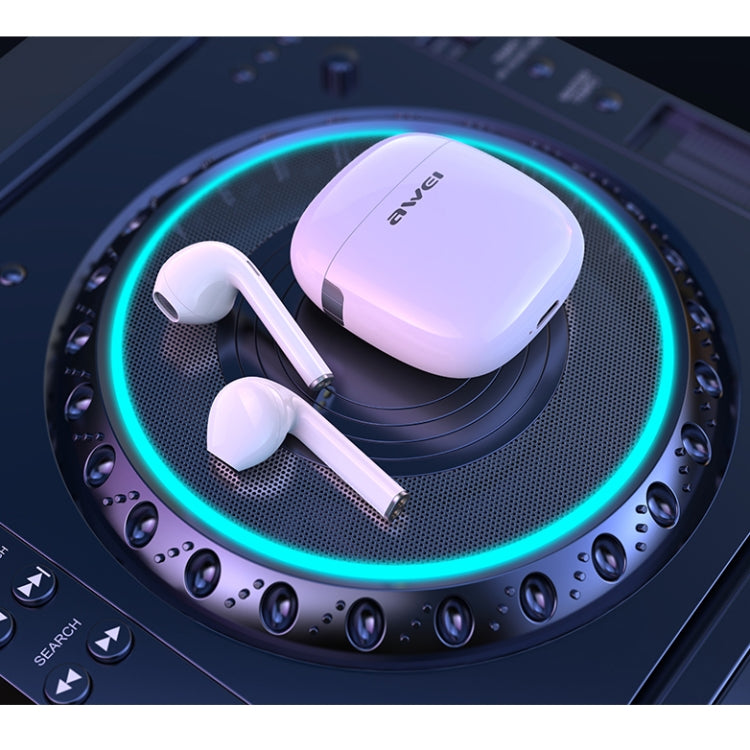 awei T28 藍牙V5.0 TWS運動藍牙耳機 帶充電倉