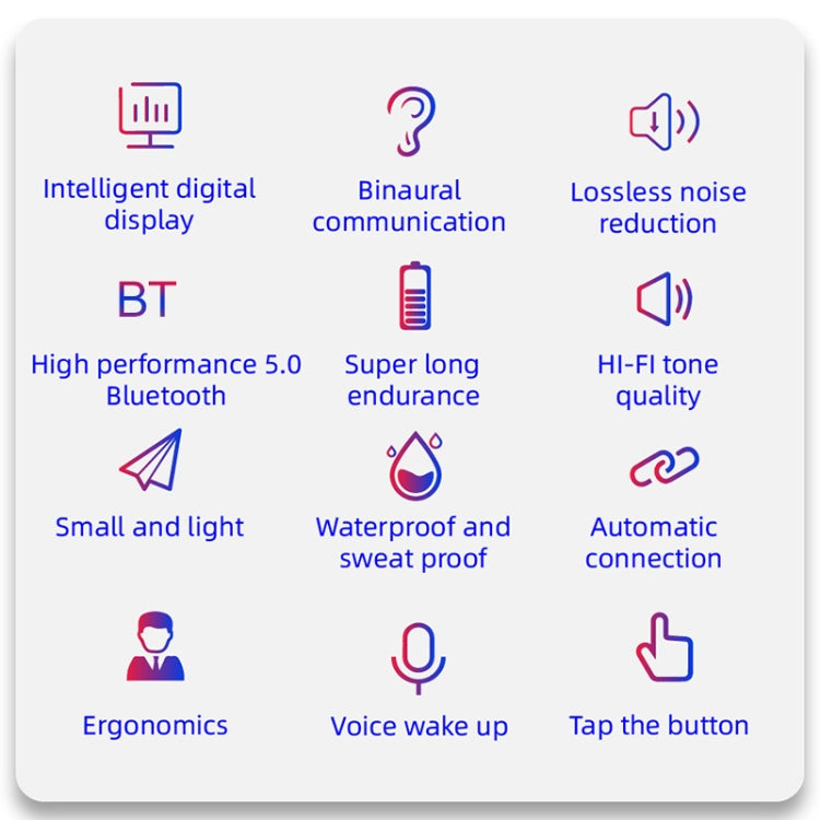 AIR6 Pro 藍牙5.0 TWS觸摸入耳式無線藍牙耳機