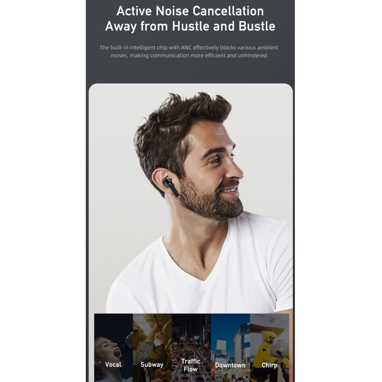 awei TA8 藍牙5.2 ANC主動降噪無線藍牙耳機  , TA8