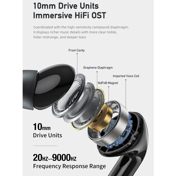 awei TA8 藍牙5.2 ANC主動降噪無線藍牙耳機  , TA8