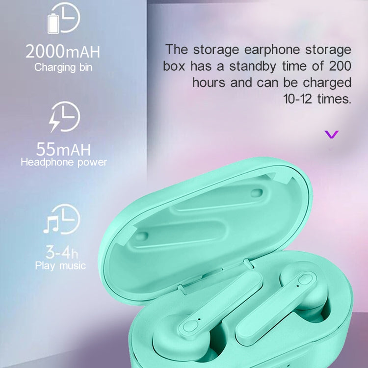 DT-5 IPX級防水藍牙5.0無線藍牙耳機帶磁吸充電盒，支持通話&充電寶功能