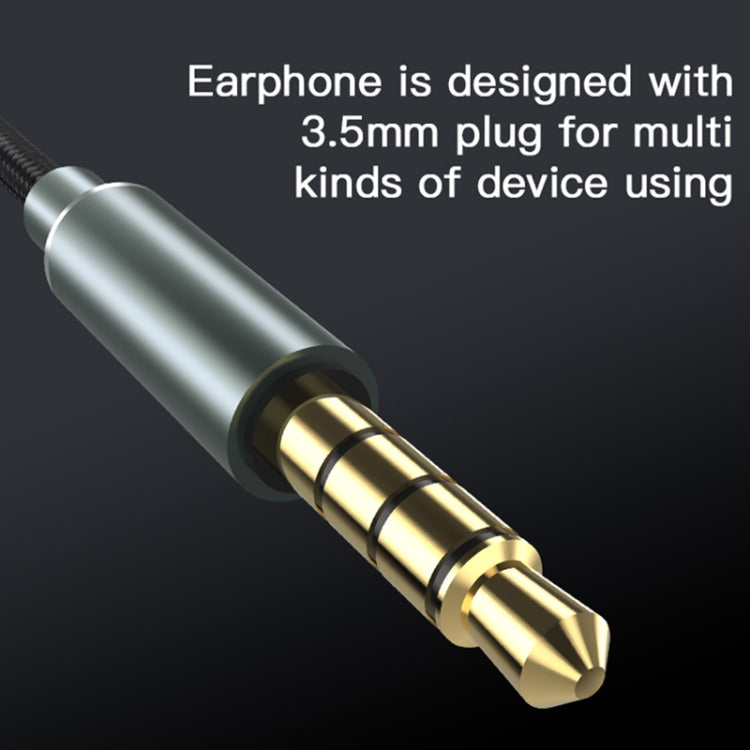 Yesido YH32 3.5mm 入耳式有線耳機，線長：1.2m