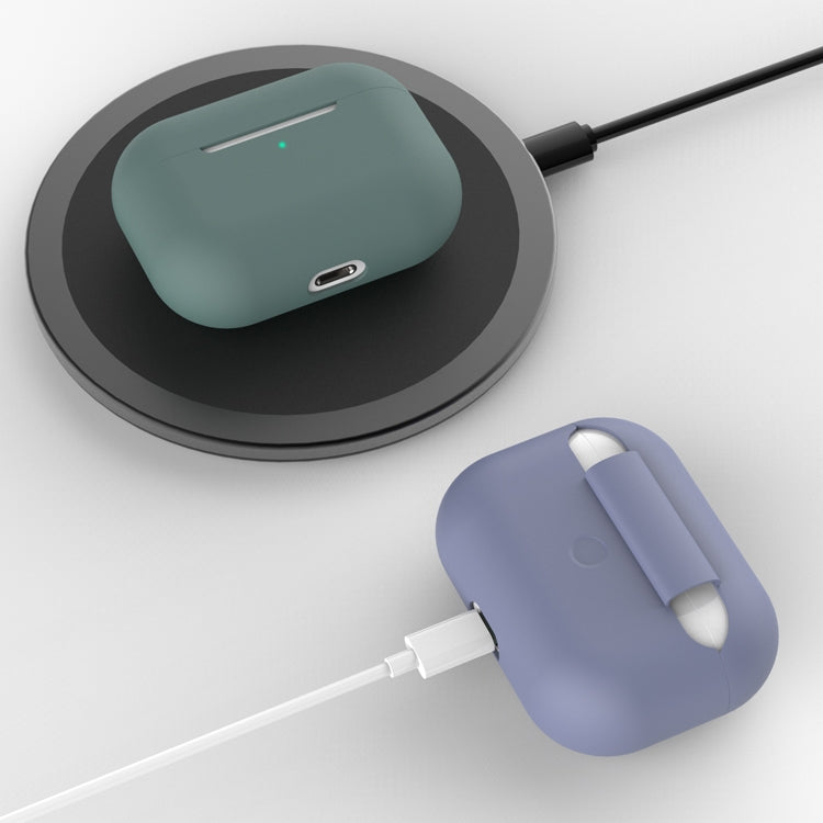 適用於AirPods Pro 3合一 硅膠耳機保護套+耳機掛扣+防丟繩套裝