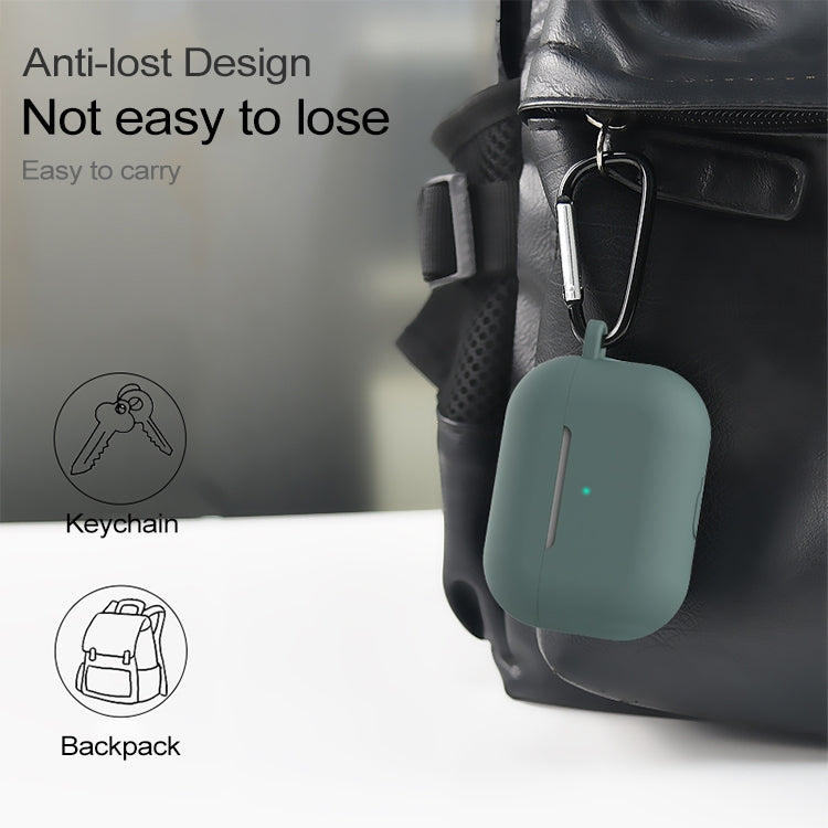 適用於AirPods Pro 5合一 硅膠耳機保護套+耳機包+耳機掛扣+掛鈎+防丟繩套裝