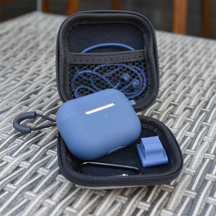 適用於AirPods Pro 5合一 硅膠耳機保護套+耳機包+耳機掛扣+掛鈎+防丟繩套裝