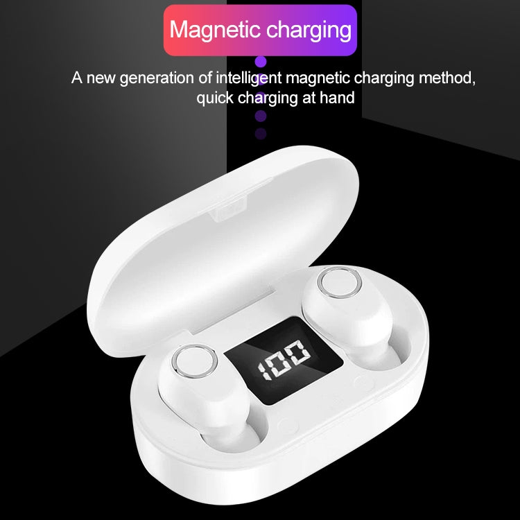 DT-13 無線雙耳藍牙耳機 支持觸控&智能磁吸充電