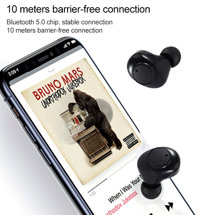 DT-15 無線雙耳藍牙耳機 支持觸控&智能磁吸充電&開機自動配對