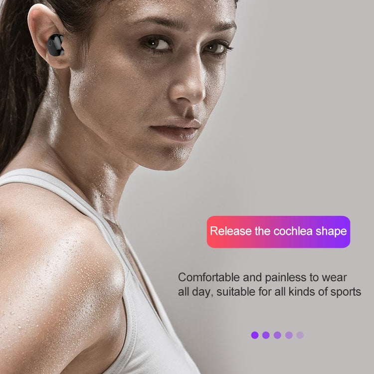 DT-18 無線雙耳藍牙耳機 帶2000mAh充電艙&觸控&智能磁吸充電