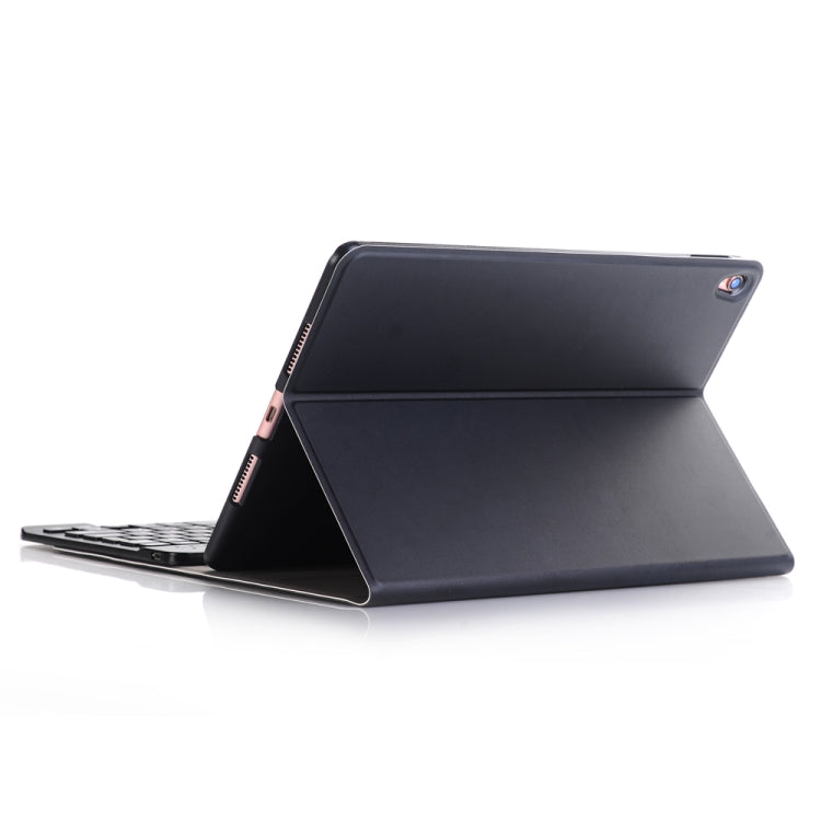 A09 適用於iPad Air / Pro 10.5 inch  藍牙3.0超薄ABS可拆卸式藍牙平板鍵盤皮套帶支架功能