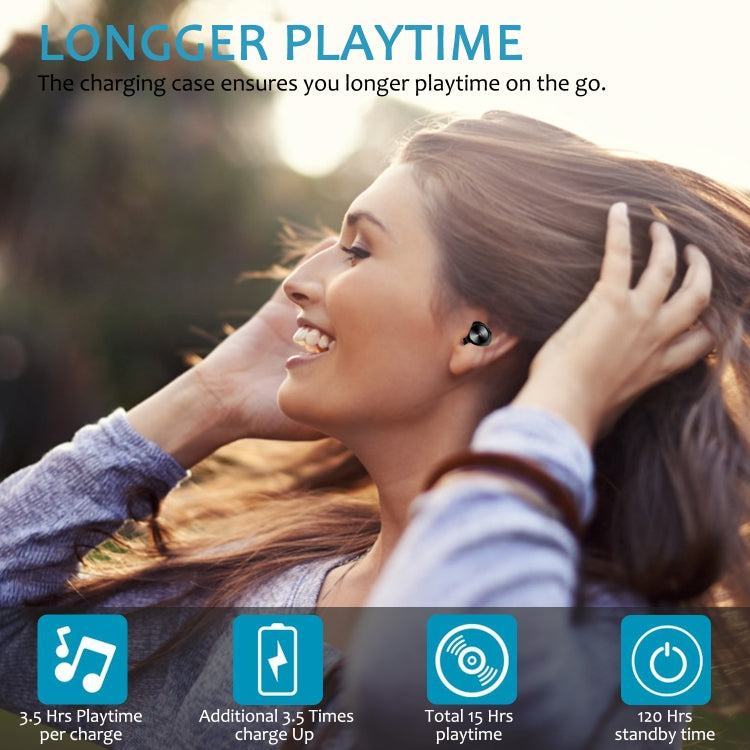 BTH-A6 無線藍牙耳機帶磁吸充電盒 藍牙5.0