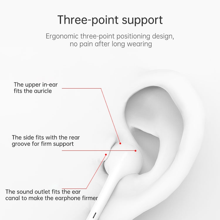 8 Pin接口 有線耳機，不支持通話，線長：1.2m