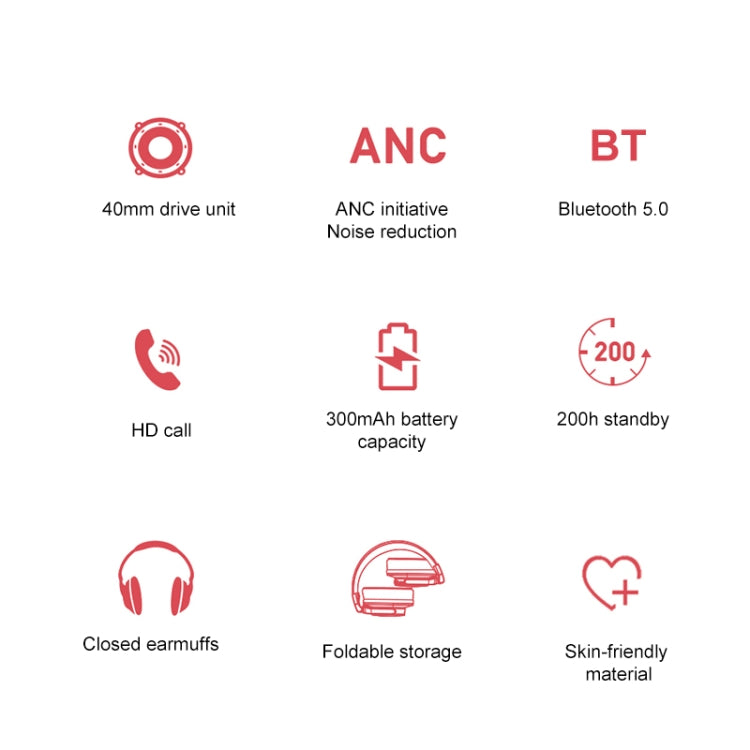 awei A710BL 可摺疊ANC主動降噪無線藍牙耳機