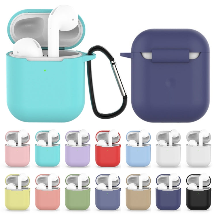 適用於蘋果 AirPods 1 / 2代通用 無線藍牙耳機硅膠防摔保護套