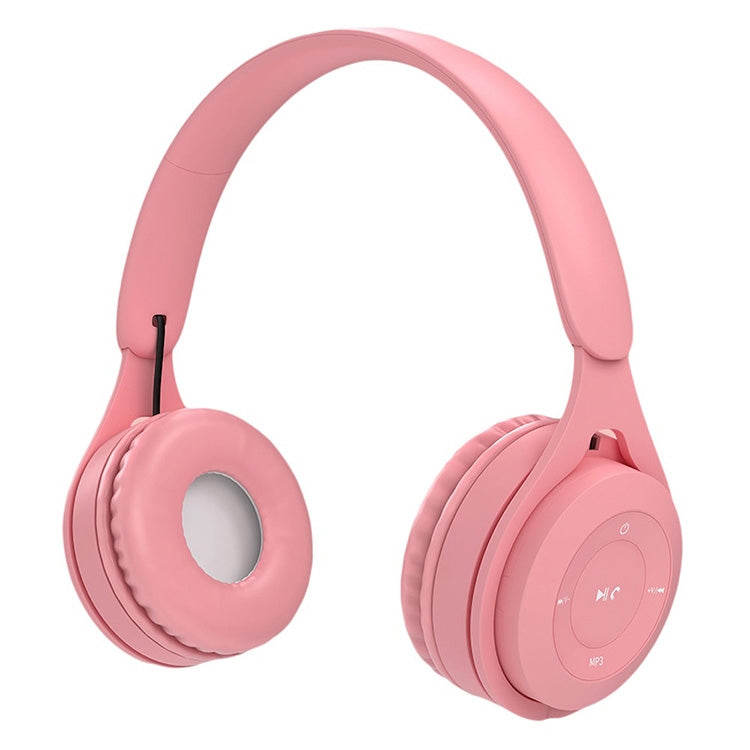 Y08 Hifi音質馬卡龍頭戴式藍牙耳機，支持通話&TF卡&3.5mm AUX