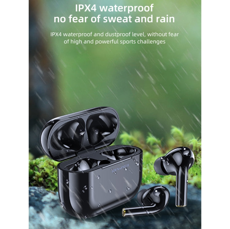 awei T29 藍牙V5.0 TWS運動藍牙耳機 帶充電倉