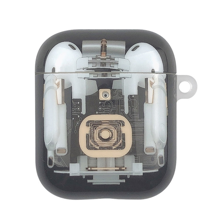 適用於蘋果 AirPods 1/2 代 机械結構TPU耳機保護殼