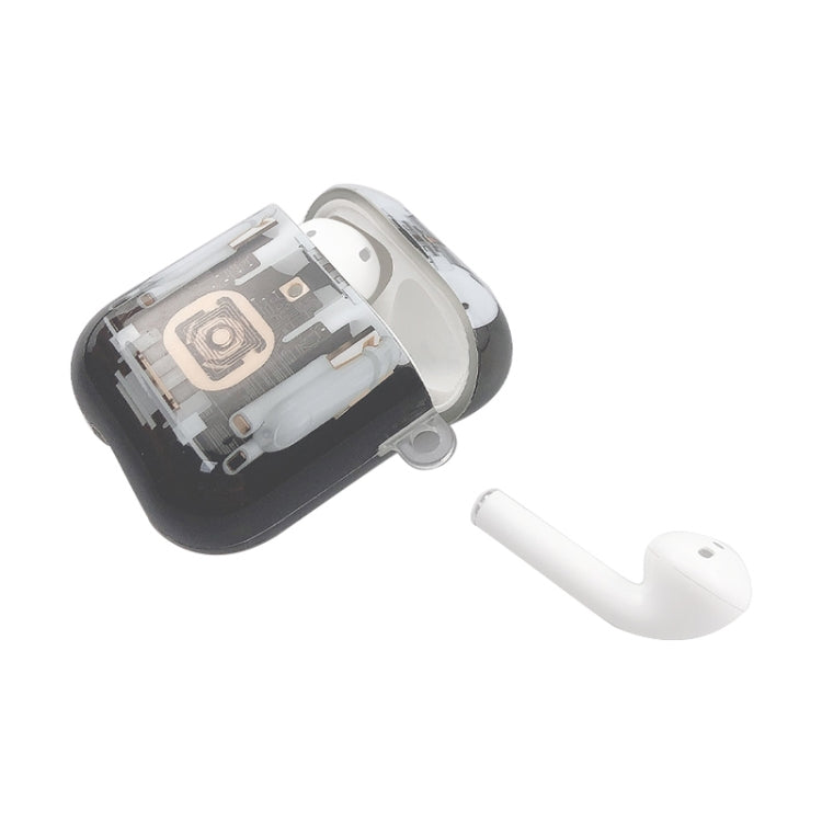 適用於蘋果 AirPods 1/2 代 机械結構TPU耳機保護殼