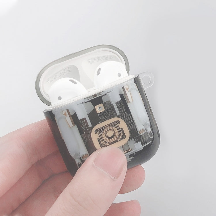 適用於蘋果 AirPods 1/2 代 机械結構TPU耳機保護殼