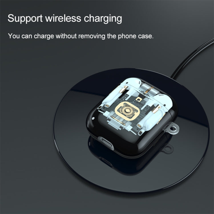 適用於蘋果 AirPods 1/2 代 机械結構TPU耳機保護殼