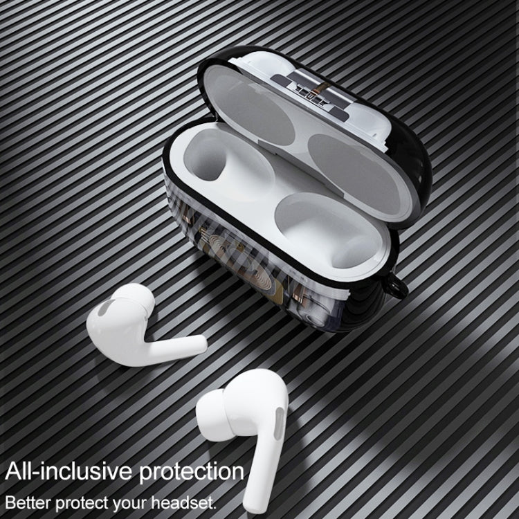 適用於蘋果 AirPods Pro 代 机械結構TPU耳機保護殼