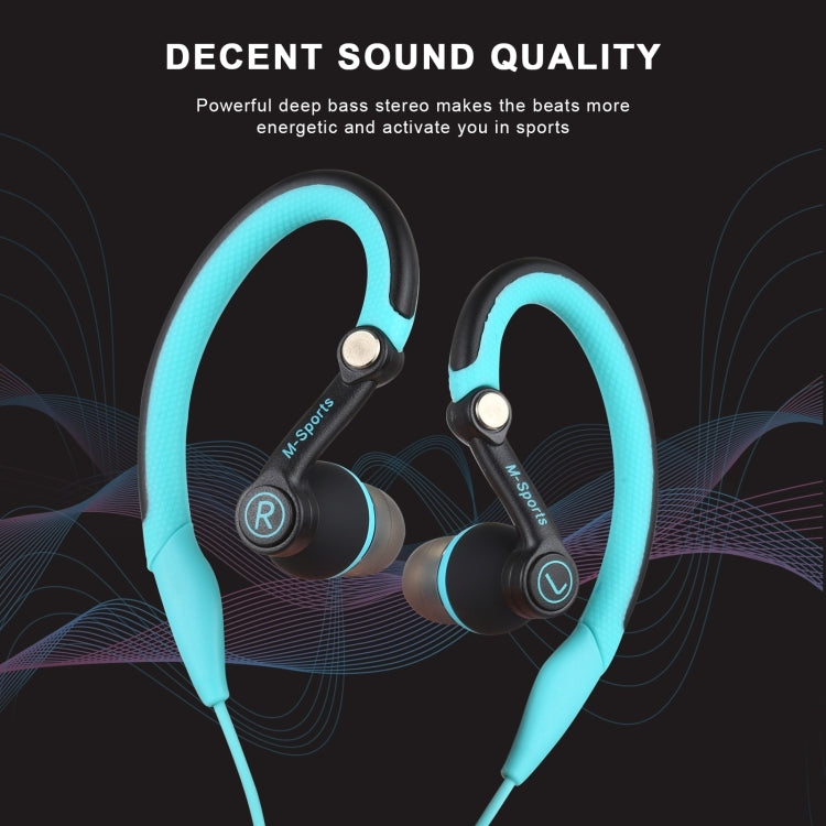 Mucro Type-C 掛耳式運動有線立體聲耳機 記憶海綿耳塞版