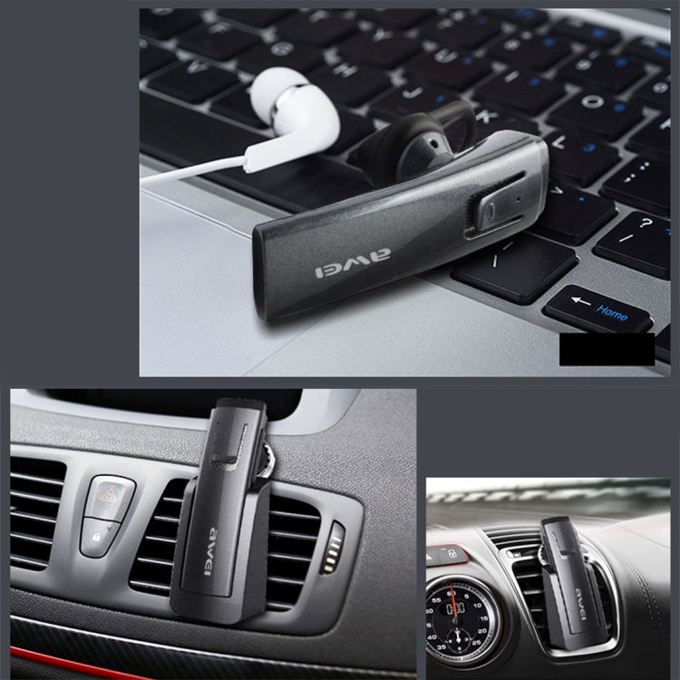 AWEI A833BL 車載商務CSR 4.1藍牙耳機無線掛耳式耳麥