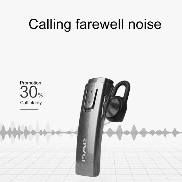 AWEI A833BL 車載商務CSR 4.1藍牙耳機無線掛耳式耳麥